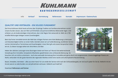 kuhlmann-bautraeger.de - Hochbauunternehmen Oldenburg