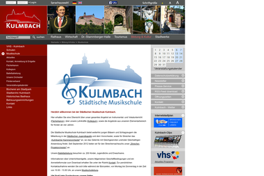 kulmbach.de/Musikschule.htm - Musikschule Kulmbach