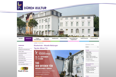kulturbetrieb.dueren.de/musikschule - Musikschule Düren