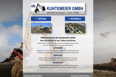 kuntemeier.de - Straßenbauunternehmen Bad Oeynhausen
