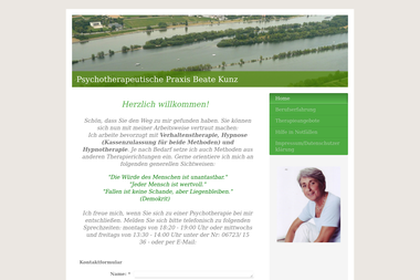 kunzpsychotherapie.de - Psychotherapeut Eltville Am Rhein