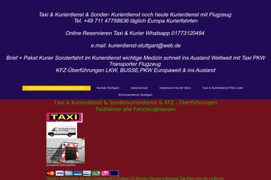kurierdienst-deutschland.com - Kurier Stuttgart