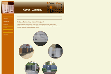 kurrer-zaunbau.de - Zaunhersteller Augsburg