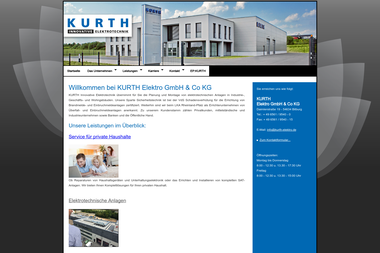 kurth-elektro.de - Elektriker Bitburg