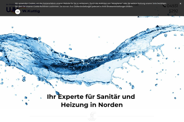 kuttig-norden.de - Wasserinstallateur Norden