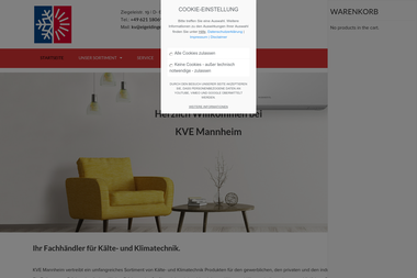 kv.eigeldinger.com - Klimaanlagenbauer Mannheim