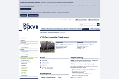 kvb.de/ueber-uns/kontakt/oberfranken - Berufsberater Bayreuth