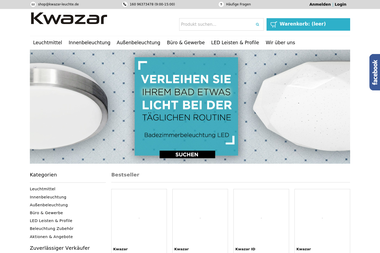 kwazar-leuchte.de - Elektronikgeschäft Görlitz