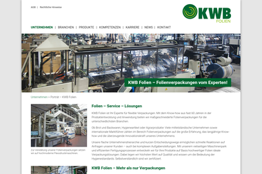 kwb-folien.de - Druckerei Sprockhövel