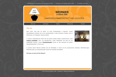 lampen-werner.de - Elektronikgeschäft München