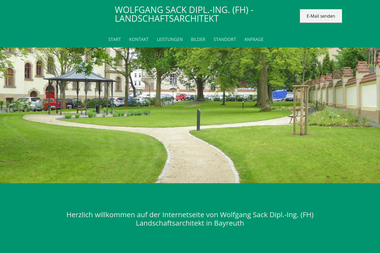 landschaftsarchitekt-sack.de - Landschaftsgärtner Bayreuth