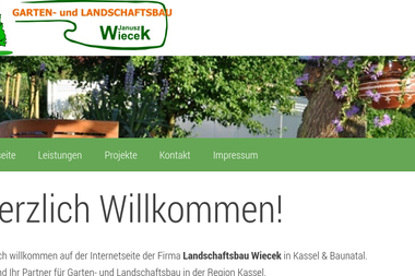 landschaftsbau-wiecek.de - Handwerker Baunatal