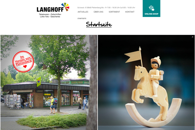 langhoff-plettenberg.de - Geschenkartikel Großhandel Plettenberg