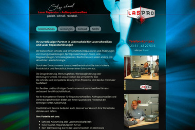 laspro-laserschweissen.de - Schweißer Lüdenscheid