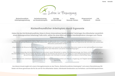 lebeninbewegung.org - Personal Trainer Hockenheim