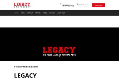 legacy-sports.de - Selbstverteidigung Pinneberg
