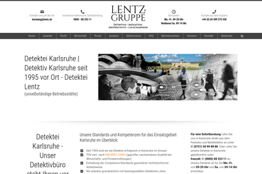 lentz-detektei.de/Baden-Wuerttemberg/Niederlassung-Karlsruhe - Detektiv Karlsruhe