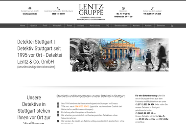 lentz-detektei.de/Baden-Wuerttemberg/Niederlassung-Stuttgart - Detektiv Stuttgart