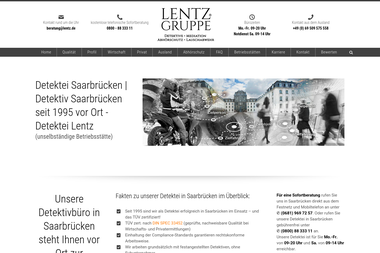 lentz-detektei.de/Saarland/Niederlassung-Saarbruecken - Detektiv Saarbrücken