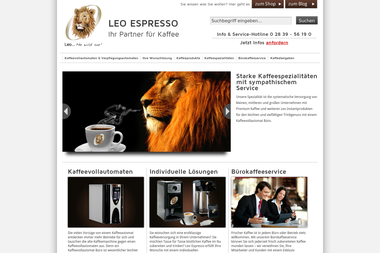 leo-espresso.de - Kaffeemaschine Straelen