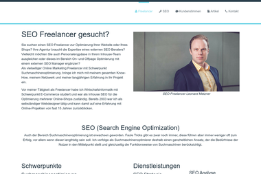 leonard-metzner.de - Marketing Manager Nürnberg
