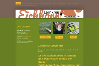 lernkreis-eichhorn.com - Nachhilfelehrer Mühlacker