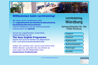 lerntraining-wuerzburg.de - Nachhilfelehrer Würzburg