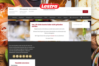 lestra.de/markt-und-service/partner-vor-ort0/point-of-service - Chemische Reinigung Bremen