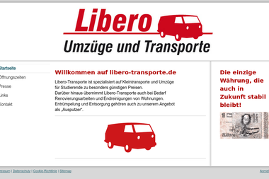 libero-transporte.de - Umzugsunternehmen Konstanz