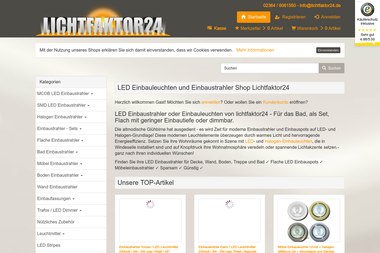 lichtfaktor24.de - Elektronikgeschäft Haltern Am See