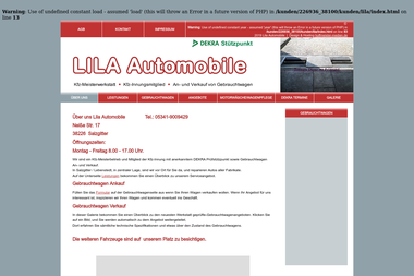 lila-automobile.de - Autowerkstatt Salzgitter