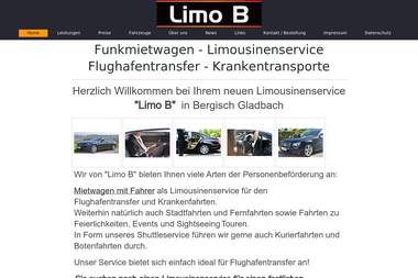 limo-b.de - Kurier Bergisch Gladbach