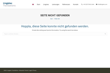 lingotec.co.uk/home_de.html - Übersetzer Trier