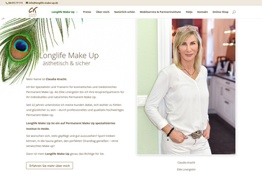 longlife-make-up.de/start.html - Kosmetikerin Heide