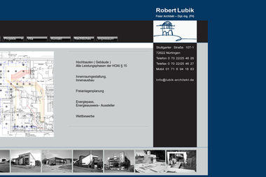 lubik-architekt.de/startneu.php - Architektur Nürtingen