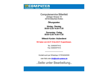 lundh-systems.de - Computerservice Bitterfeld-Wolfen