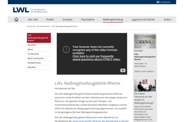 lwl.org/LWL/Gesundheit/Massregelvollzug/Kliniken/Rheine - Psychotherapeut Rheine