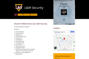 lw-security.de - Sicherheitsfirma Meppen