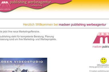 madsen-publishing.de - Werbeagentur Ludwigsburg