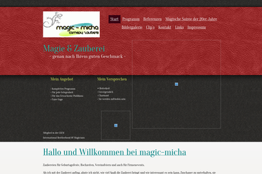 magic-micha.de - Zauberer Königs Wusterhausen