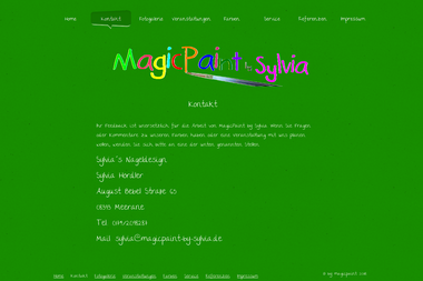 magicpaint-by-sylvia.de/Kontakt/kontakt.html - Kosmetikerin Meerane