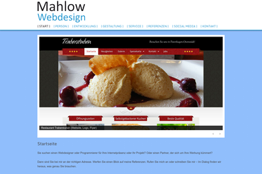 mahlow-webdesign.de - Web Designer Minden