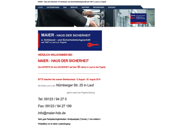maier-hds.de - Sicherheitsfirma Lauf An Der Pegnitz