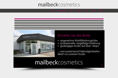 mailbeck-cosmetics.de - Kosmetikerin Balingen