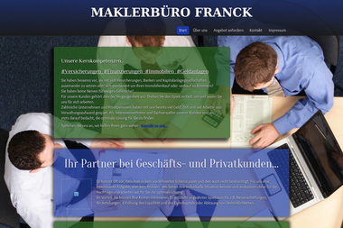 maklerbuero-franck.de - Finanzdienstleister Neubrandenburg