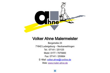 maler-ahne.de - Malerbetrieb Ludwigsburg
