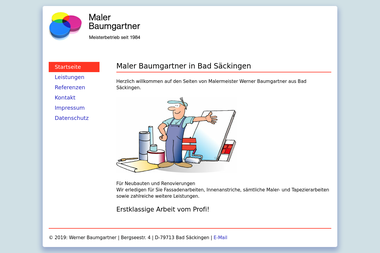 maler-baumgartner.de - Malerbetrieb Bad Säckingen