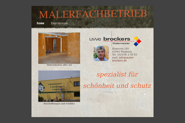 maler-brockers.de - Malerbetrieb Wegberg
