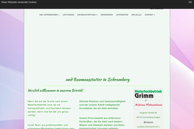 malerfachbetrieb-grimm.de - Malerbetrieb Schramberg