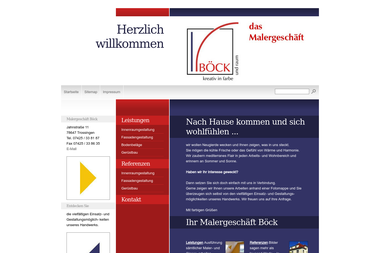 malergeschaeft-boeck.de/index2.html - Bodenbeläge Trossingen